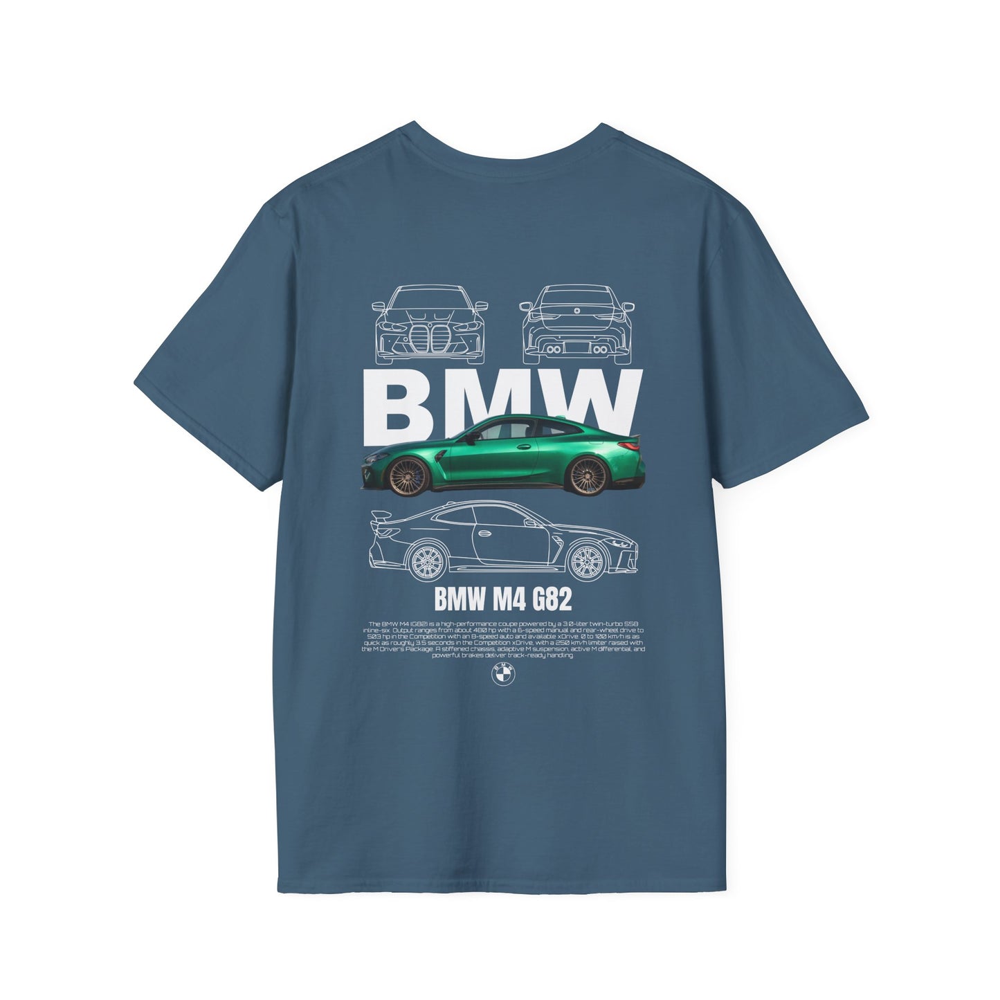 BMW M4 G82 T-SHIRT (BACK PRINT)