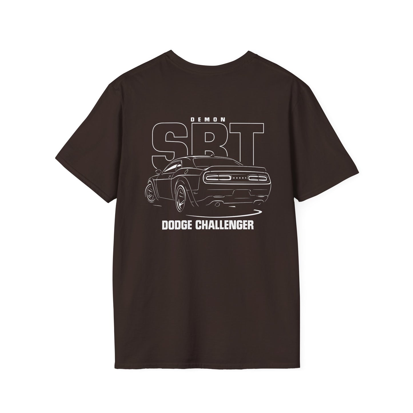 DODGE CHALLENGER SRT DEMON T-SHIRT (BACK PRINT)