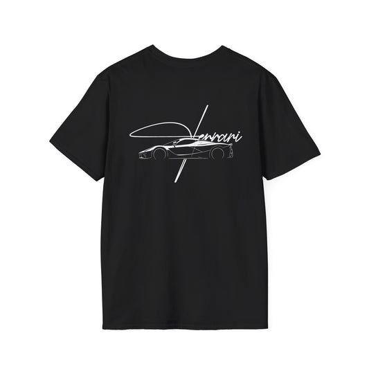 LAFERRARI SILHOUETTE T-SHIRT (BACK PRINT)