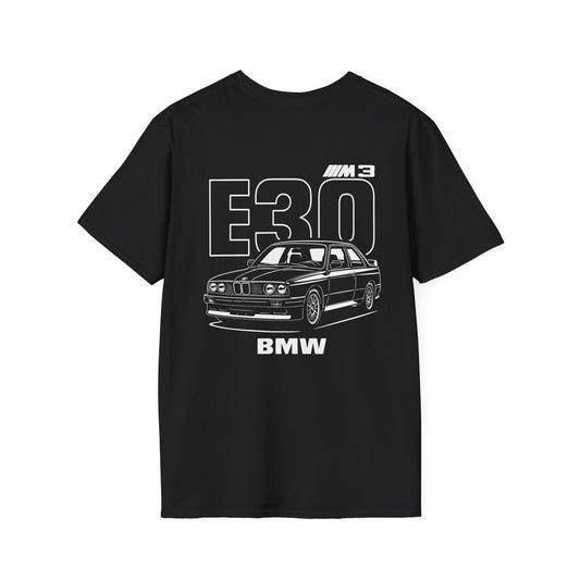 BMW M3 E30 T-SHIRT (BACK PRINT)