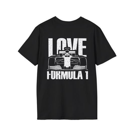 LOVE FORMULA 1 T-SHIRT (BACK PRINT)