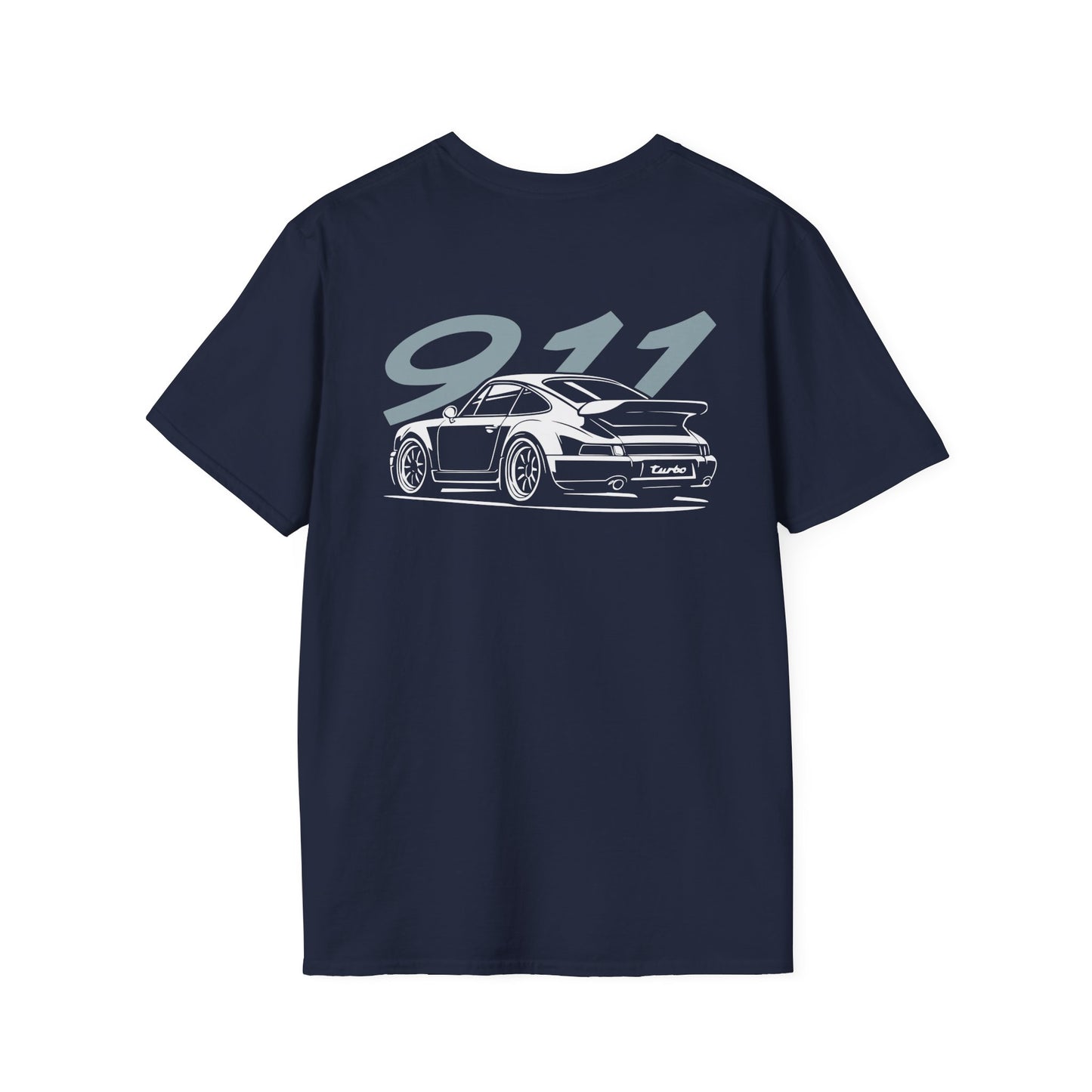 PORSCHE 911 (964) TURBO T-SHRIT (BACK PRINT)