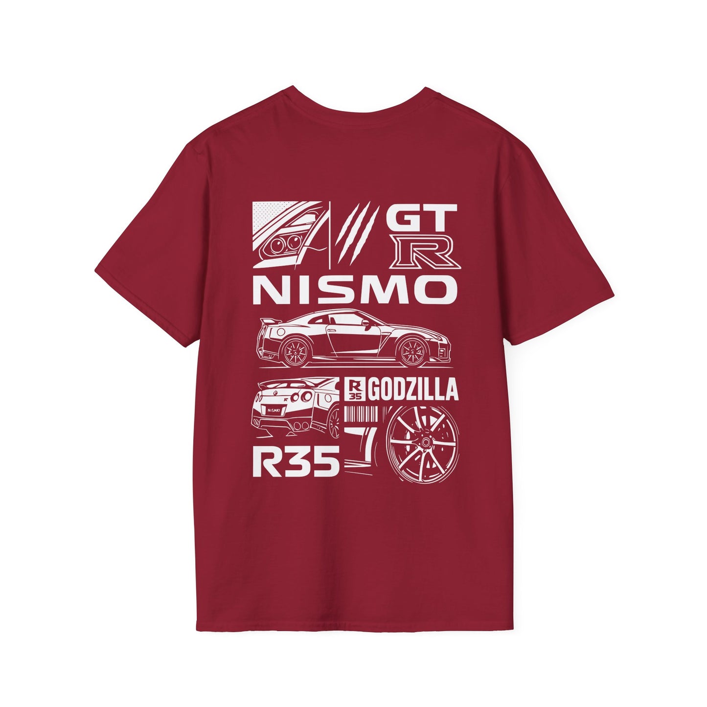 NISSAN GTR R35 T-SHIRT (BACK PRINT)