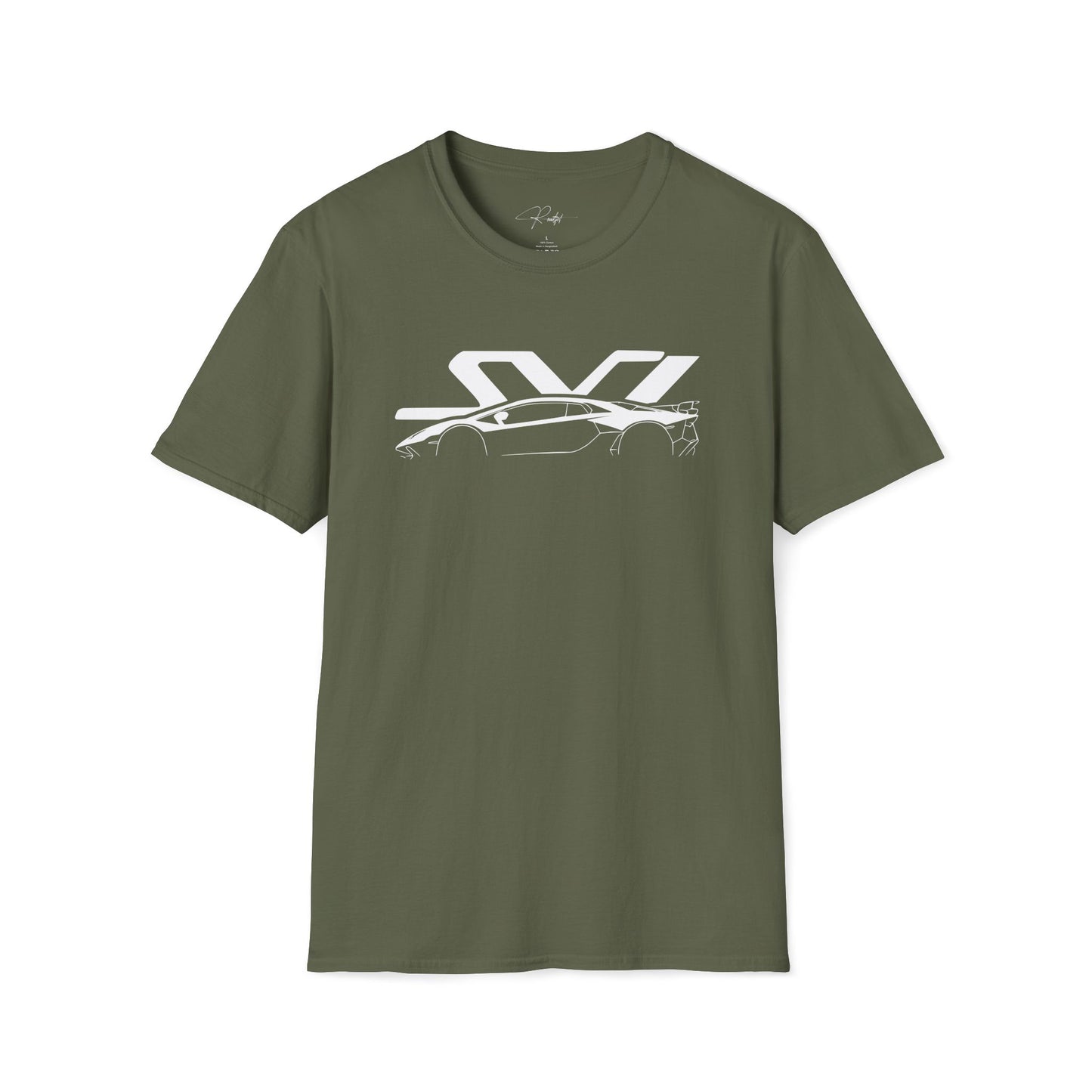 LAMBORGHINI AVENTADOR SVJ SILHOUETTE T-SHIRT