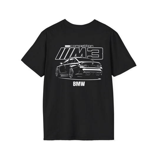 BMW M3 COMPETITION T-SHIRT (BACK PRINT)