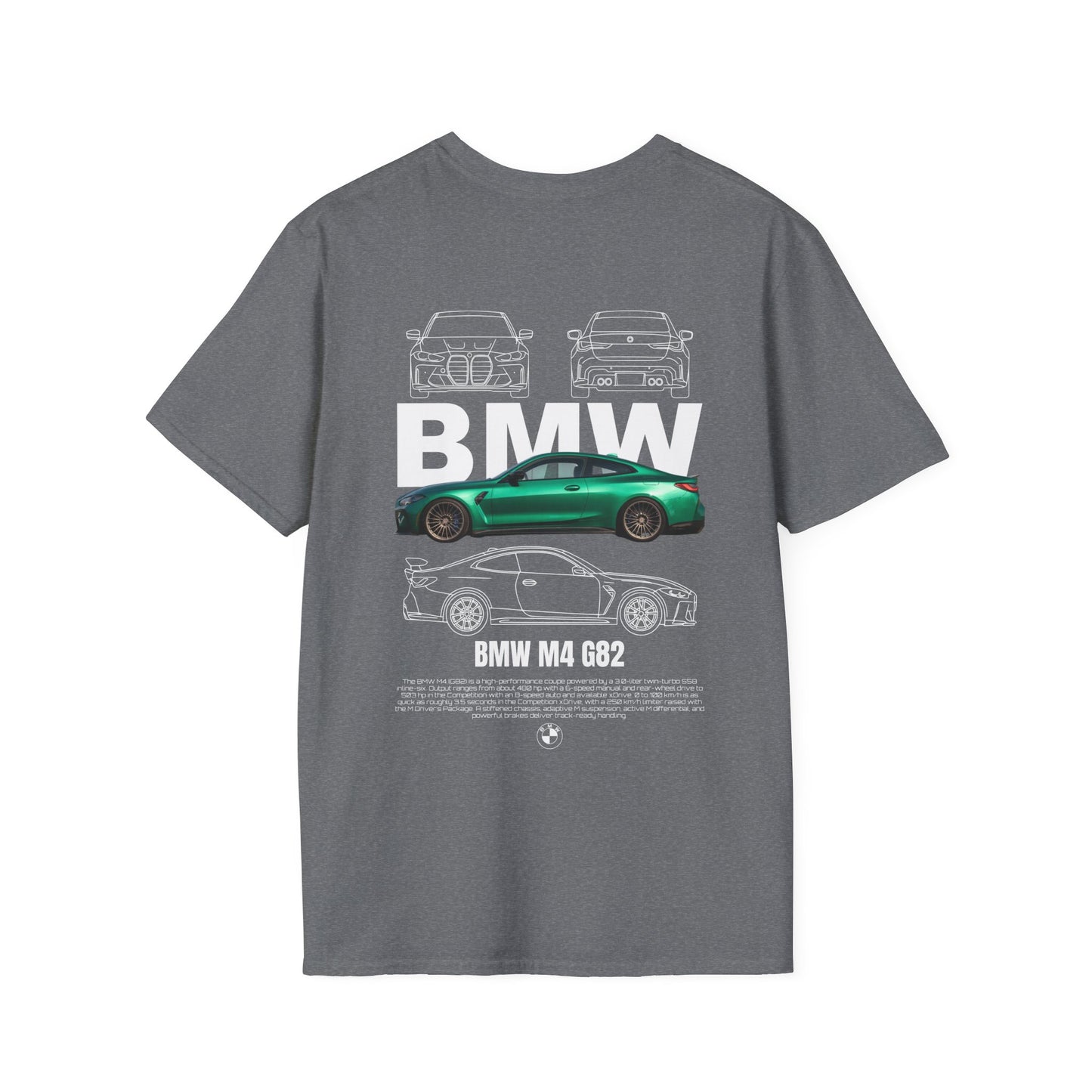 BMW M4 G82 T-SHIRT (BACK PRINT)