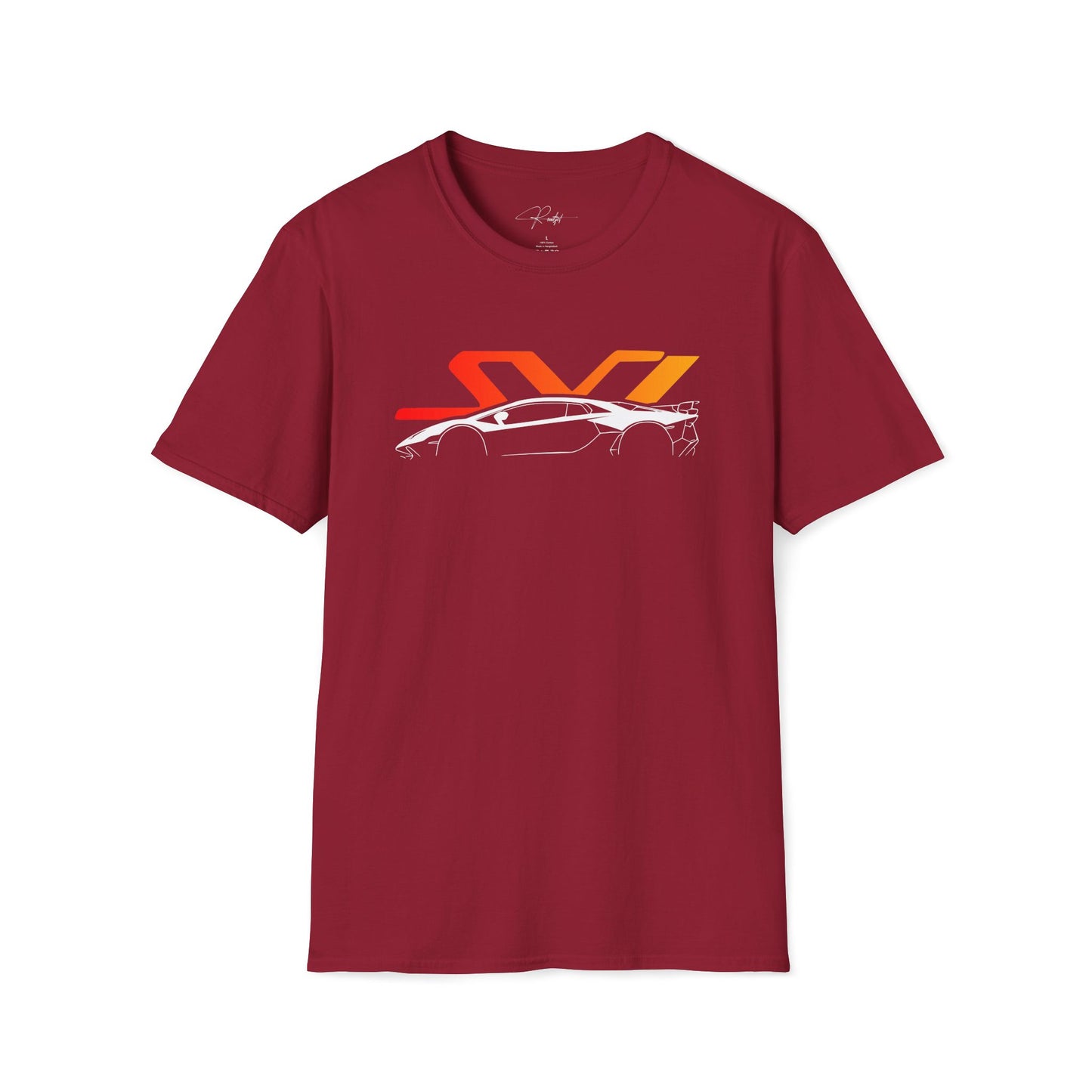 LAMBORGHINI AVENTADOR SVJ SILHOUETTE T-SHIRT