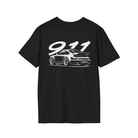 PORSCHE 911 (964) TURBO T-SHIRT (BACK PRINT)