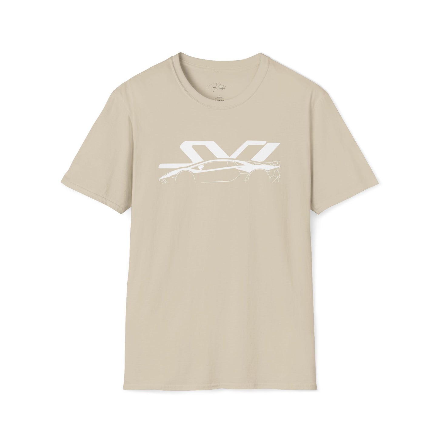 LAMBORGHINI AVENTADOR SVJ SILHOUETTE T-SHIRT