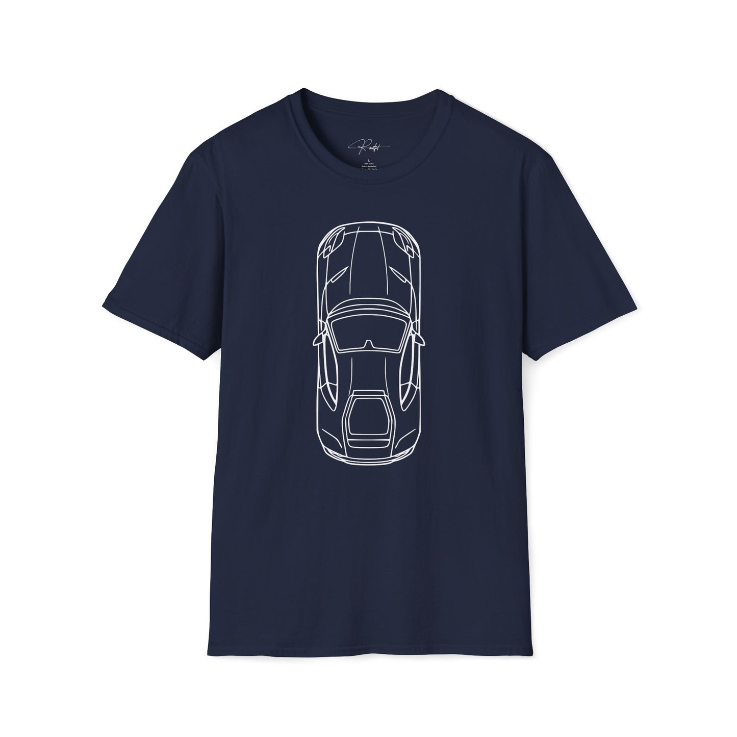 FERRARI 812 SUPERFAST TOP VIEW T-SHIRT
