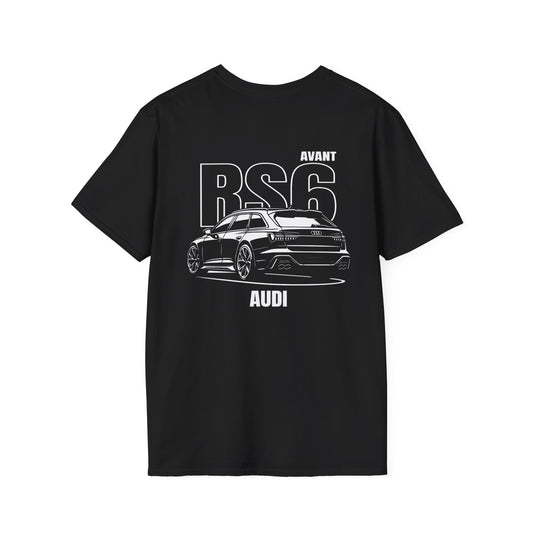 AUDI RS6 AVANT T-SHIRT (BACK PRINT)