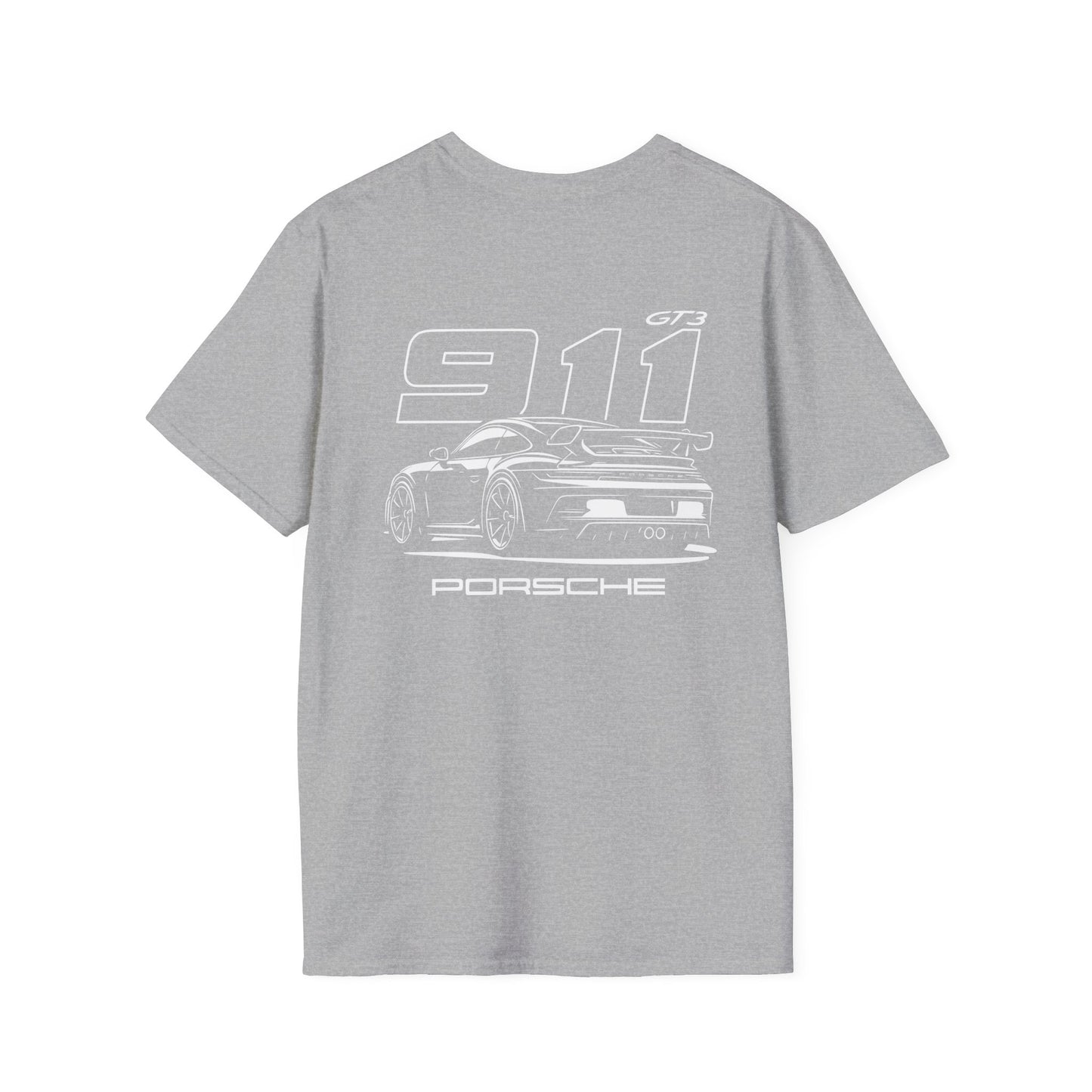 PORSCHE 911 GT3 T-SHIRT (BACK PRINT)