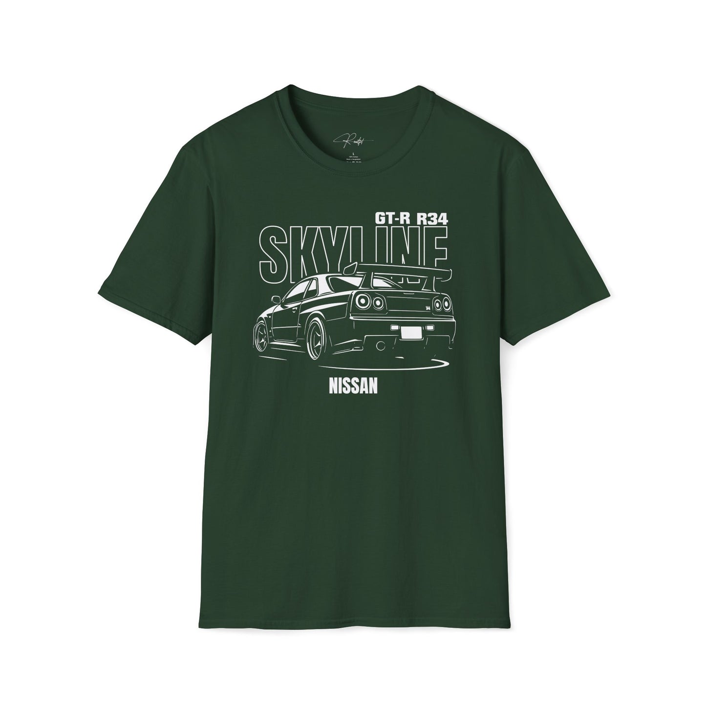 NISSAN SKYLINE GTR R34 T-SHIRT