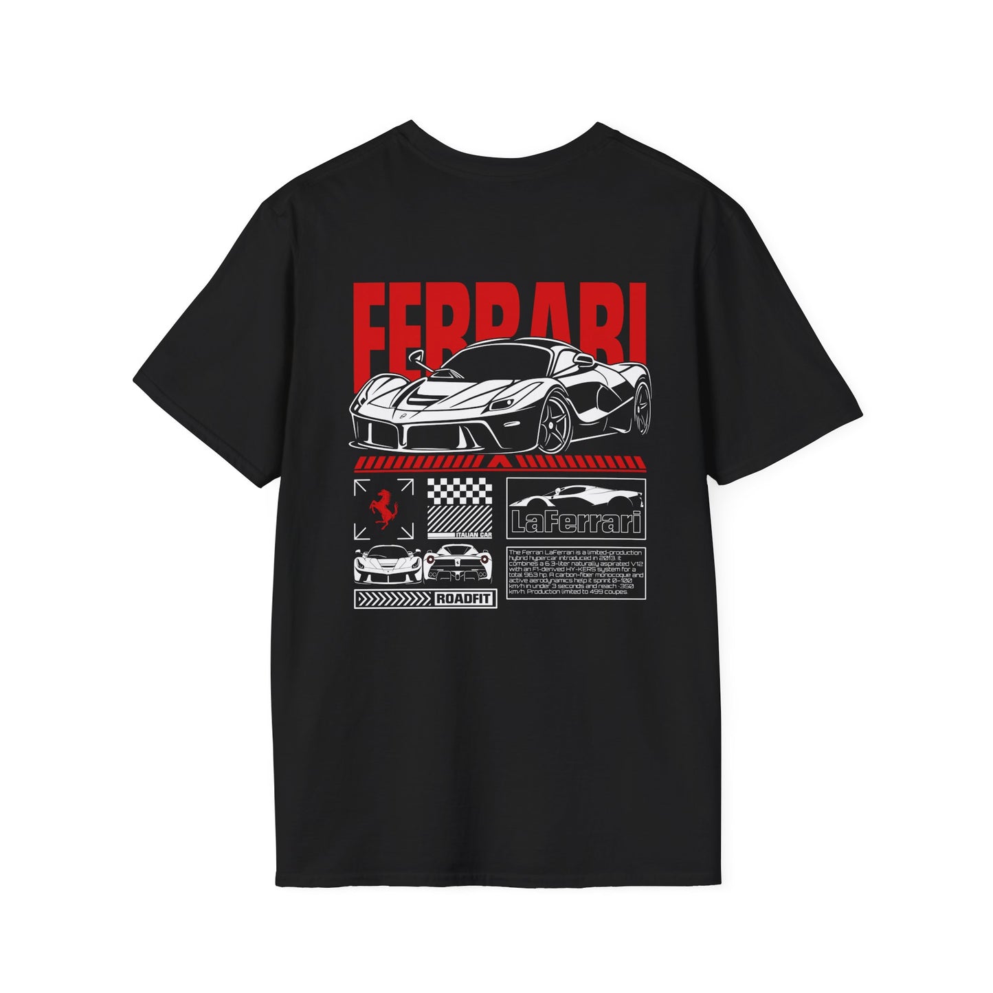 LAFERRARI DESIGN T-SHIRT (BACK PRINT)