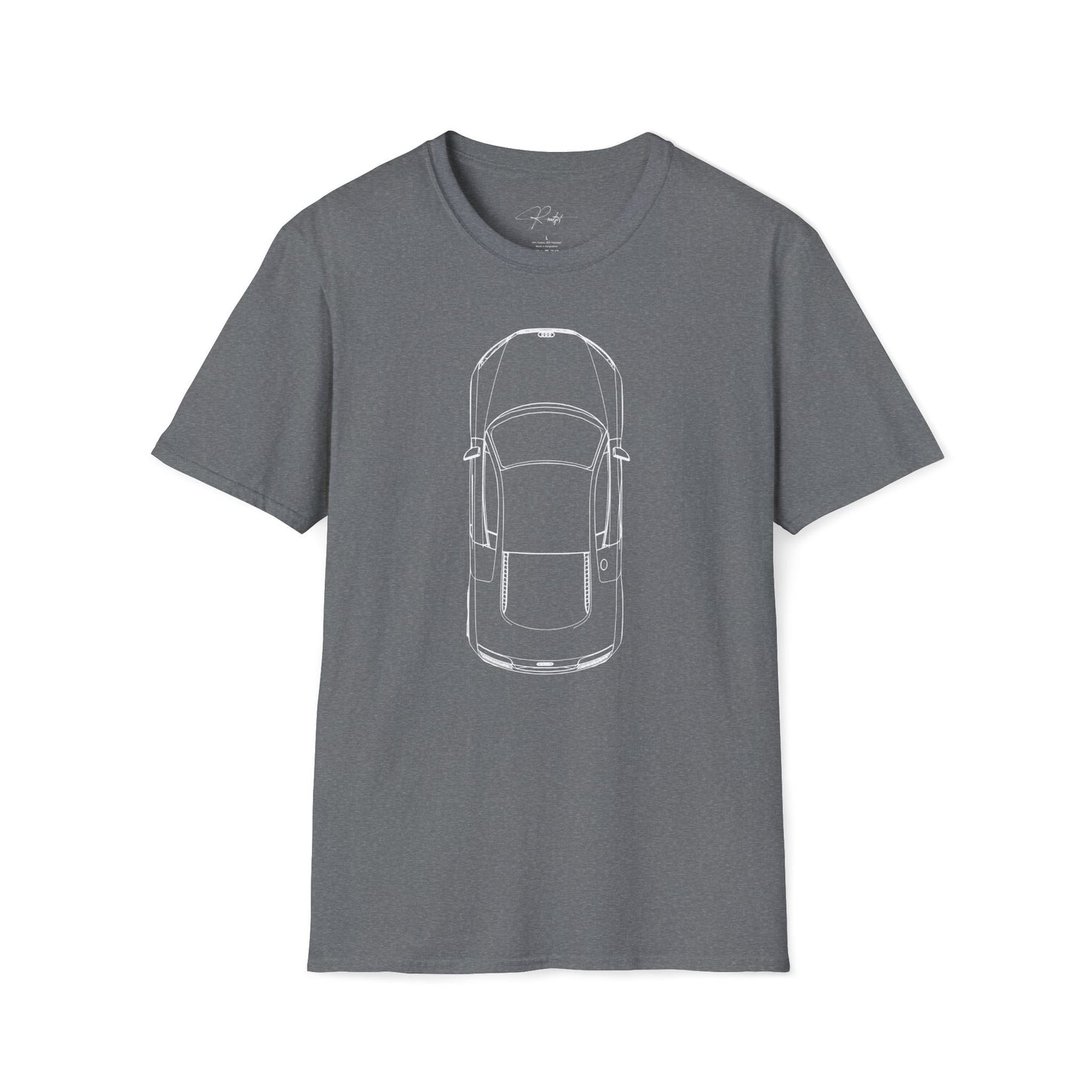 AUDI R8 TOP VIEW T-SHIRT