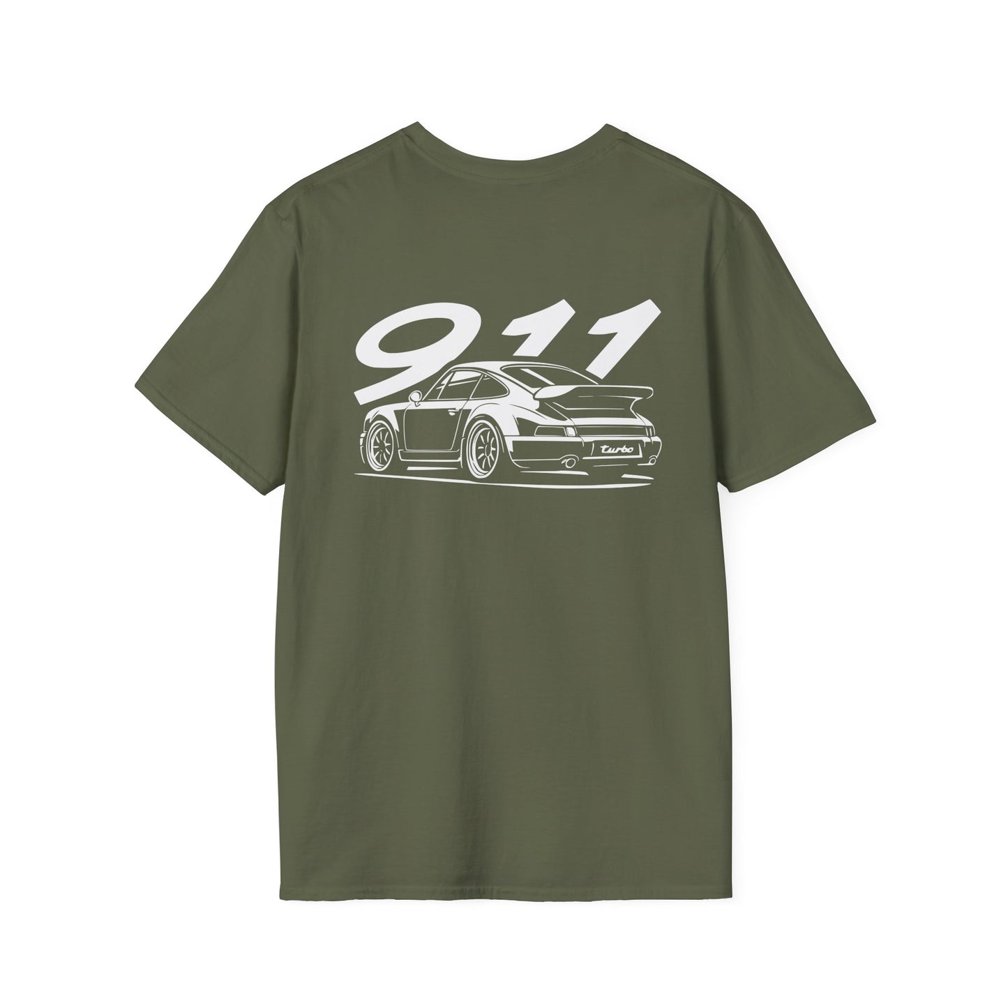 PORSCHE 911 (964) TURBO T-SHIRT (BACK PRINT)