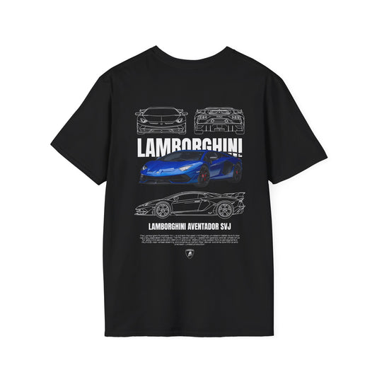 LAMBORGHINI AVENTADOR SVJ T-SHIRT (BACK PRINT)