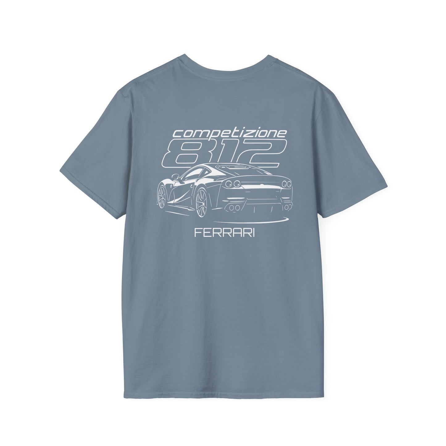 FERRARI 812 COMPETIZIONE T-SHIRT (BACK PRINT)