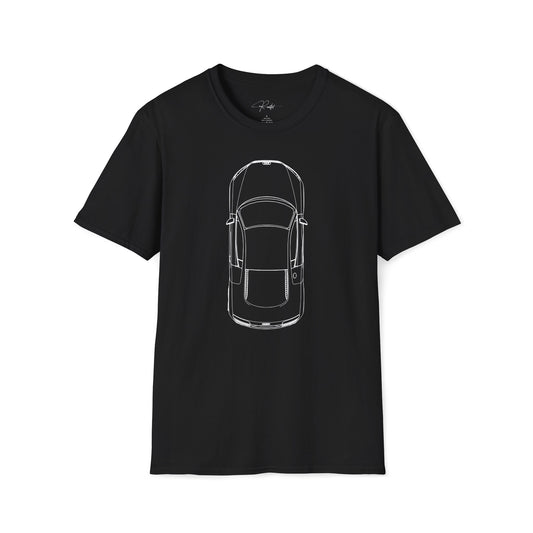 AUDI R8 TOP VIEW T-SHIRT