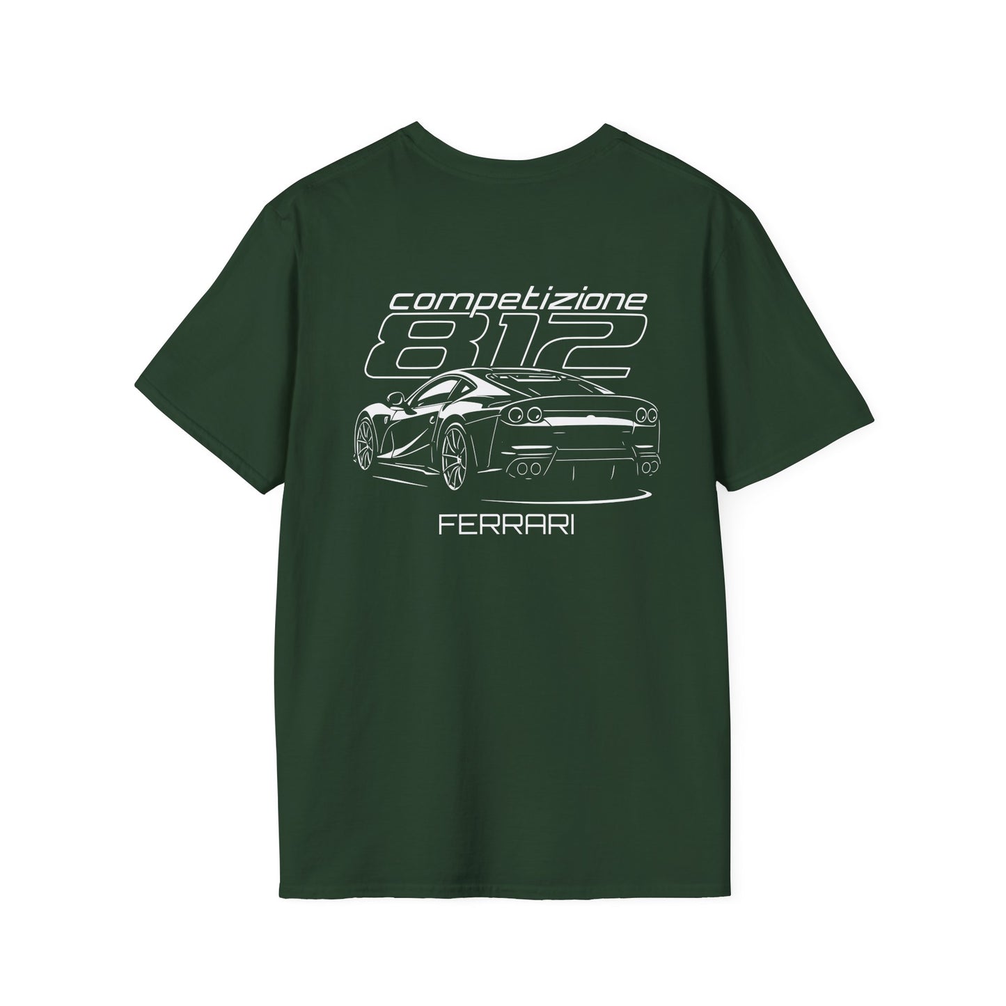 FERRARI 812 COMPETIZIONE T-SHIRT (BACK PRINT)