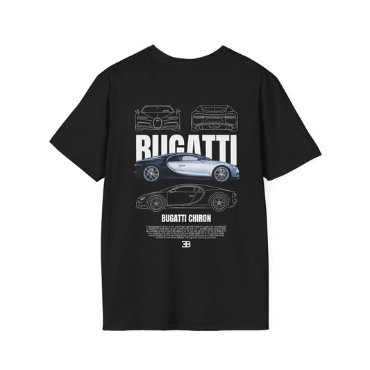 BUGATTI CHIRON T-SHIRT (BACK PRINT)