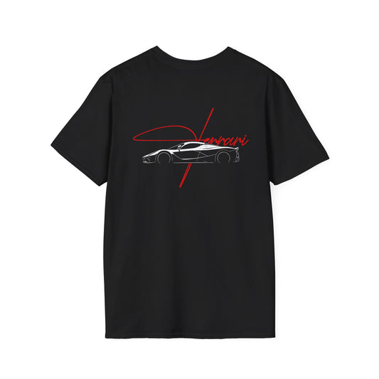 LAFERRARI SILHOUETTE T-SHIRT (BACK PRINT)