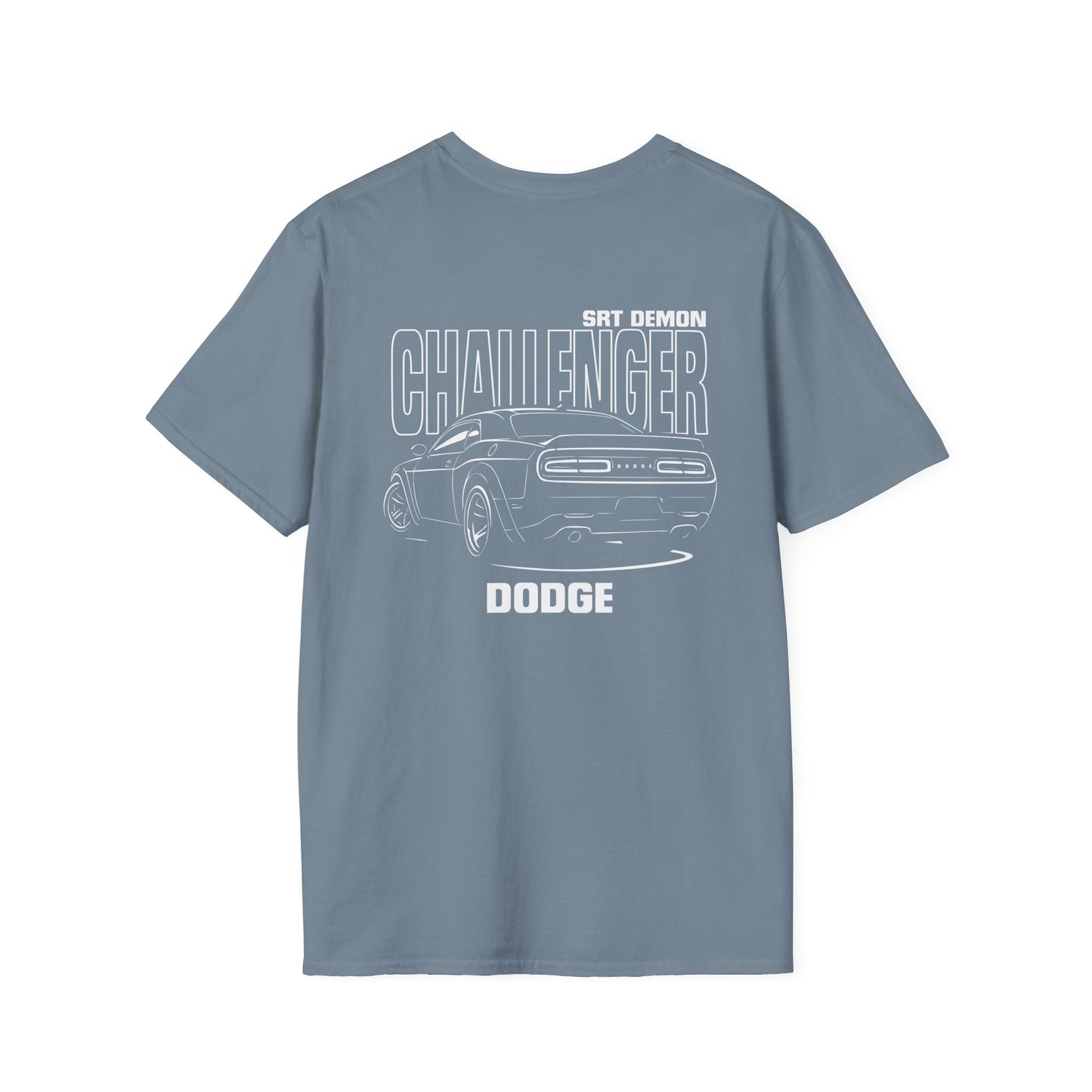DODGE CHALLENGER SRT DEMON T-SHIRT (BACK PRINT)