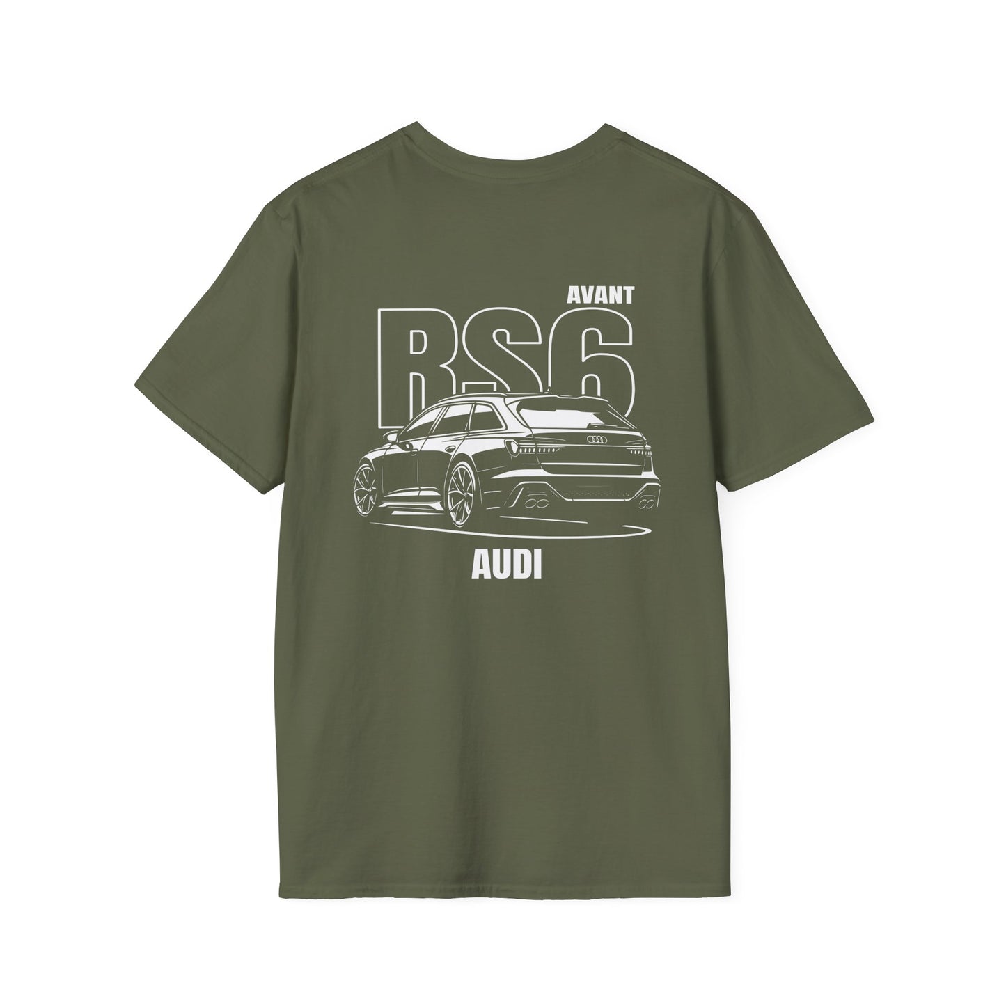 AUDI RS6 AVANT T-SHIRT (BACK PRINT)