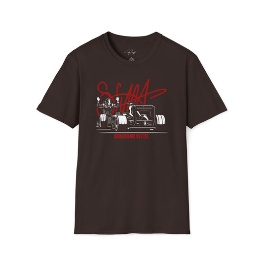 SEBASTIAN VETTEL CELEBRATION T-SHIRT (RED)