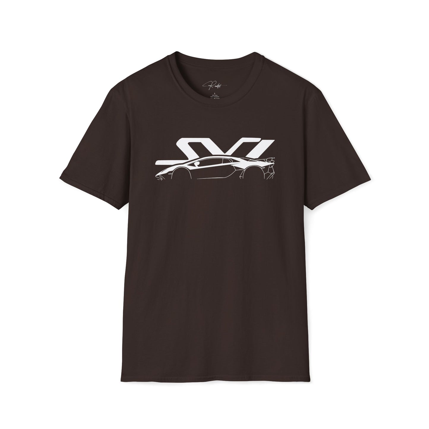 LAMBORGHINI AVENTADOR SVJ SILHOUETTE T-SHIRT