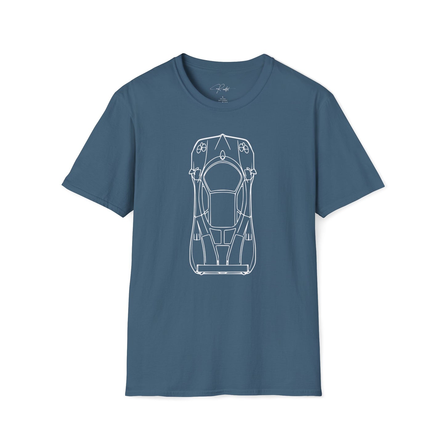 PAGANI ZONDA F TOP VIEW T-SHIRT