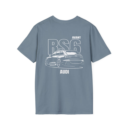 AUDI RS6 AVANT T-SHIRT (BACK PRINT)