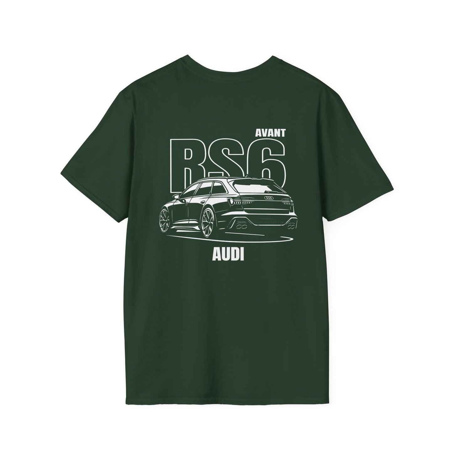 AUDI RS6 AVANT T-SHIRT (BACK PRINT)