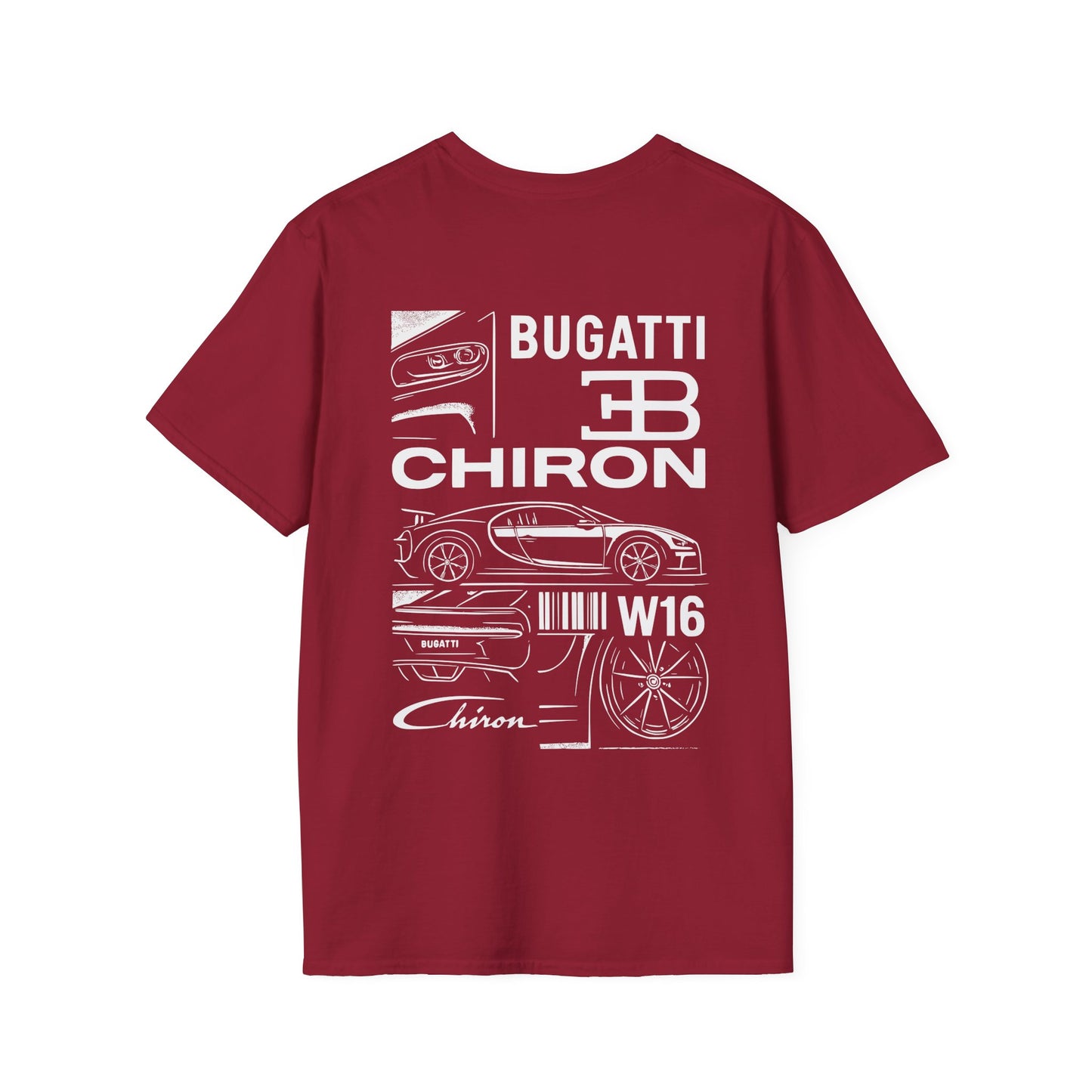 BUGATTI CHIRON T-SHIRT (BACK PRINT)