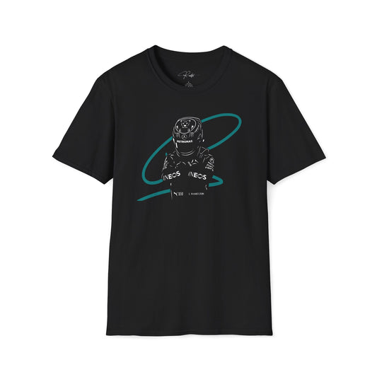 LEWIS HAMILTON BLACK PENTHER T-SHIRT