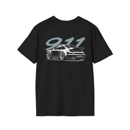 PORSCHE 911 (964) TURBO T-SHRIT (BACK PRINT)