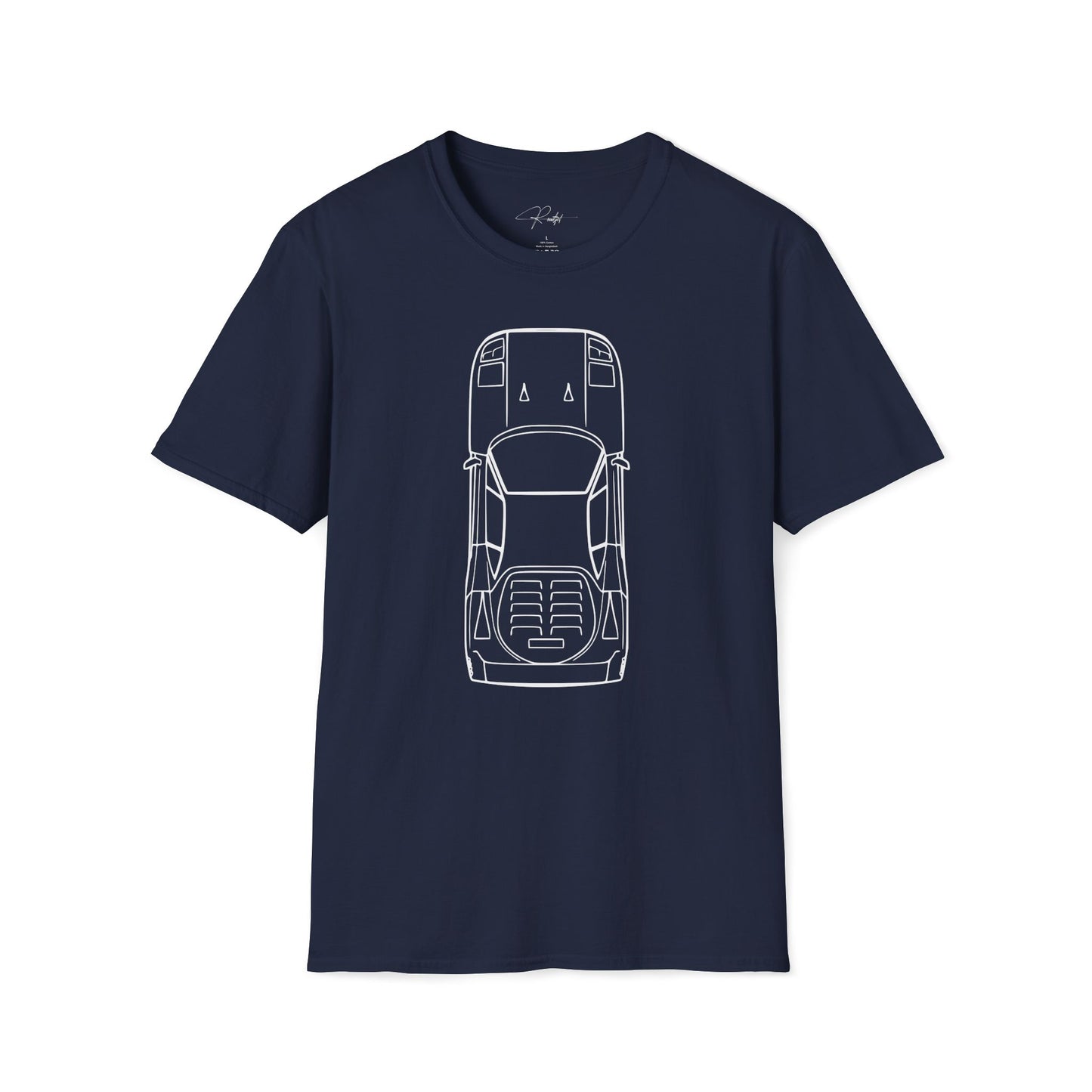 FERRARI F40 TOP VIEW T-SHIRT