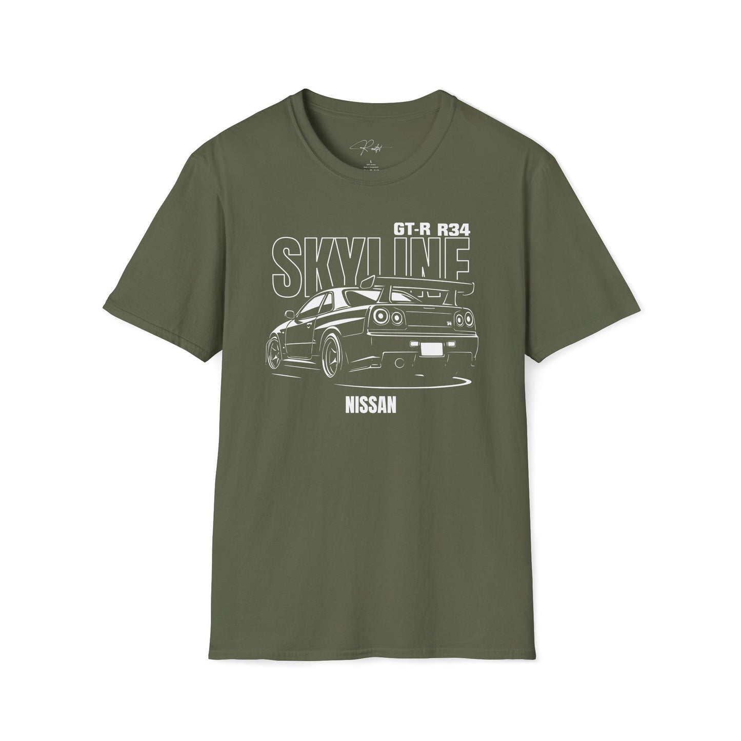 NISSAN SKYLINE GTR R34 T-SHIRT