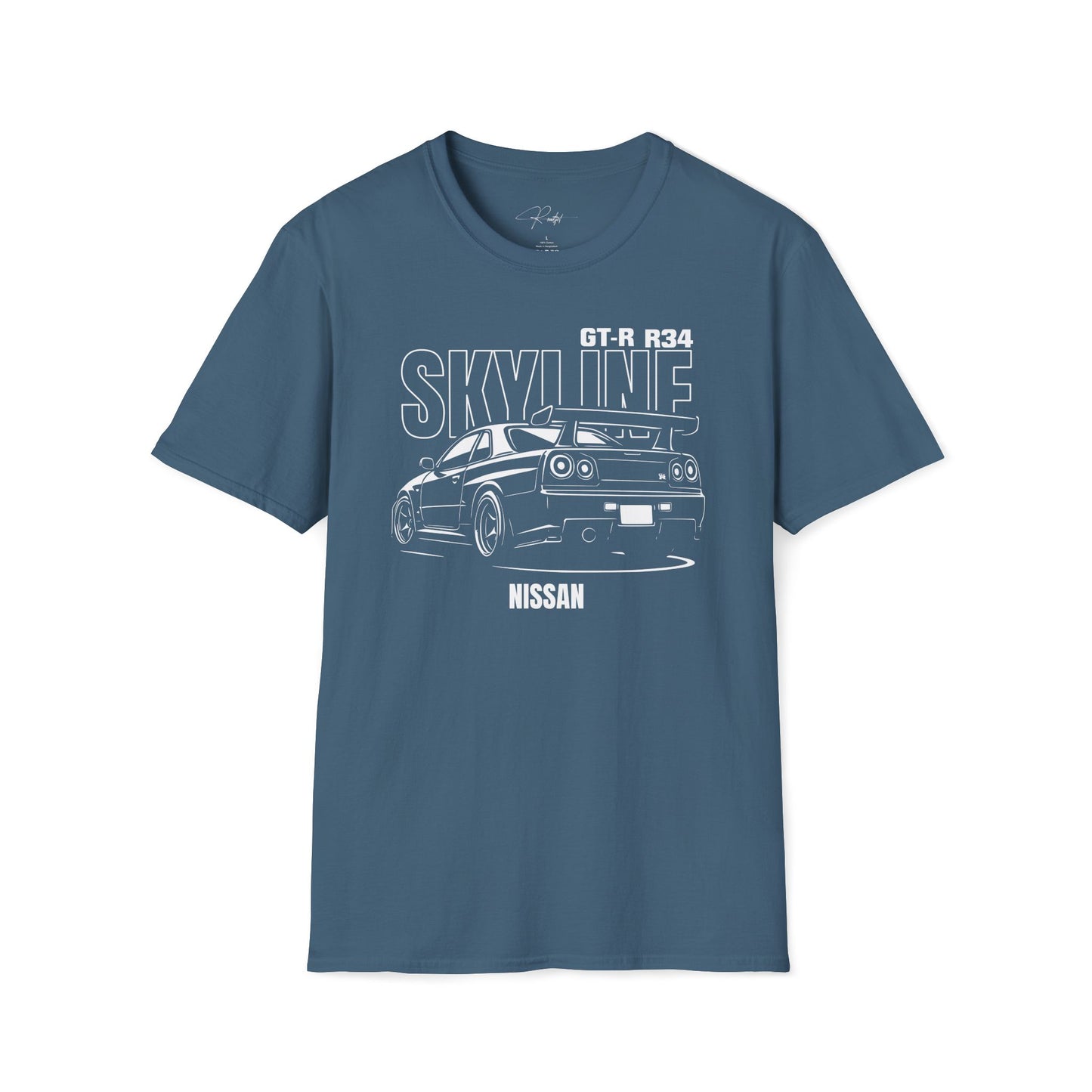 NISSAN SKYLINE GTR R34 T-SHIRT