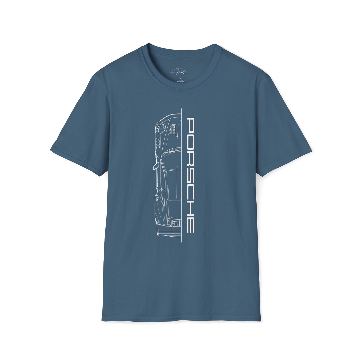 PORSCHE 911 GT3RS HALF TOP VIEW T-SHIRT