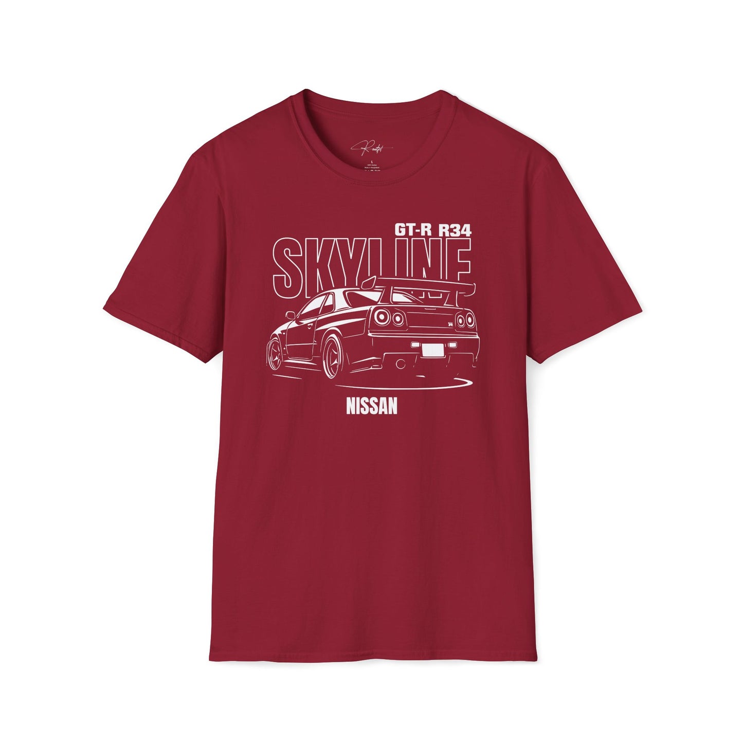 NISSAN SKYLINE GTR R34 T-SHIRT