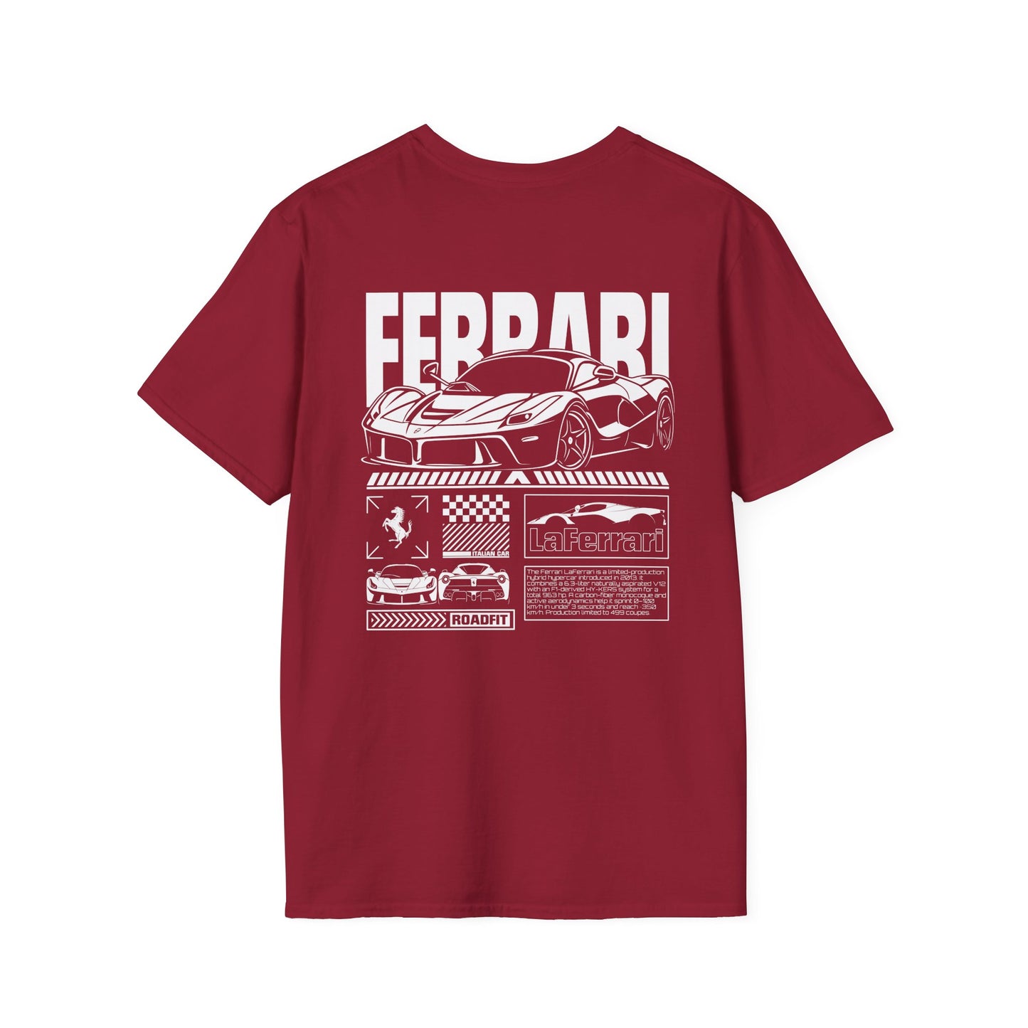 LAFERRARI DESIGN T-SHIRT (BACK PRINT)