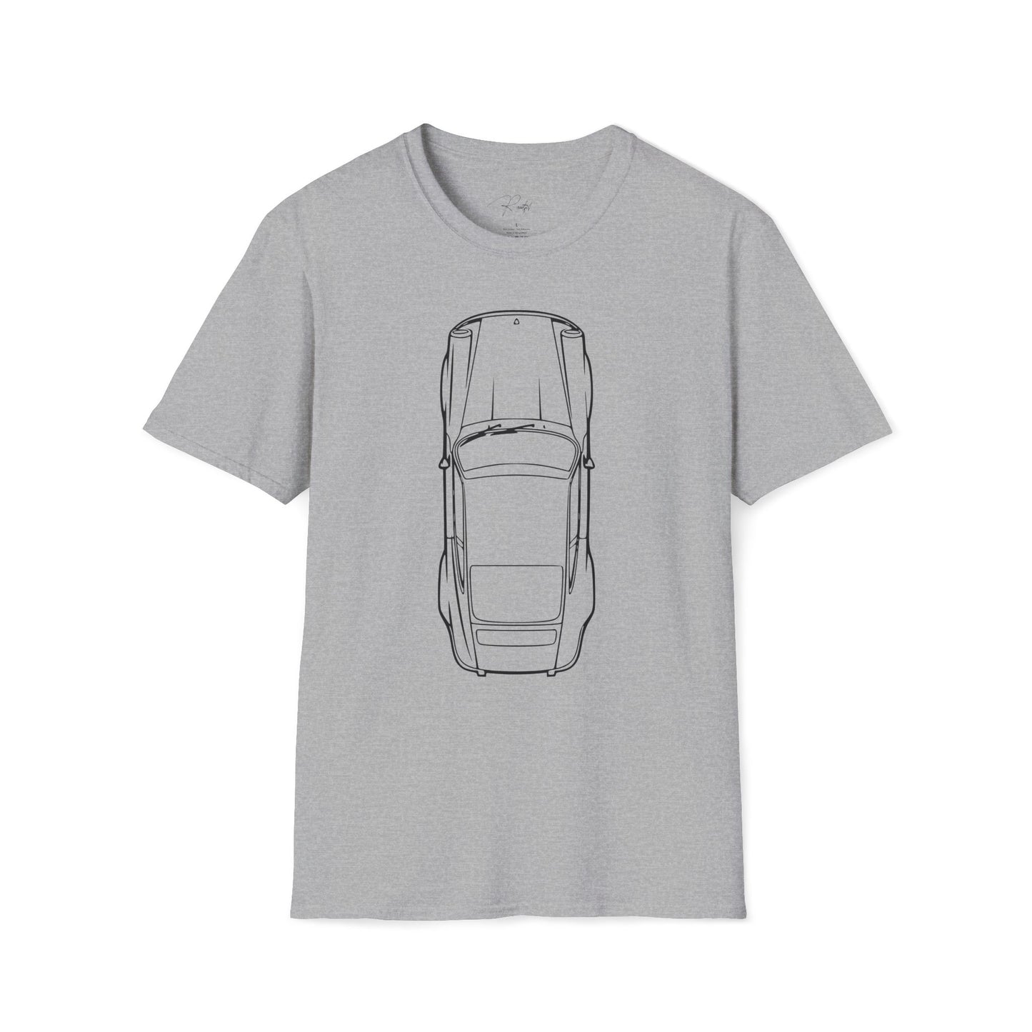 PORSCHE 911 TOP VIEW T-SHIRT