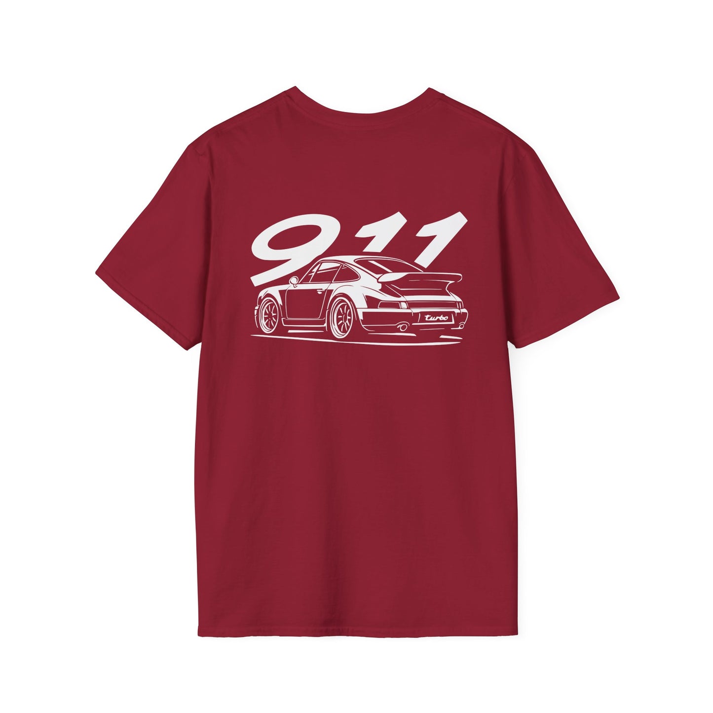 PORSCHE 911 (964) TURBO T-SHIRT (BACK PRINT)