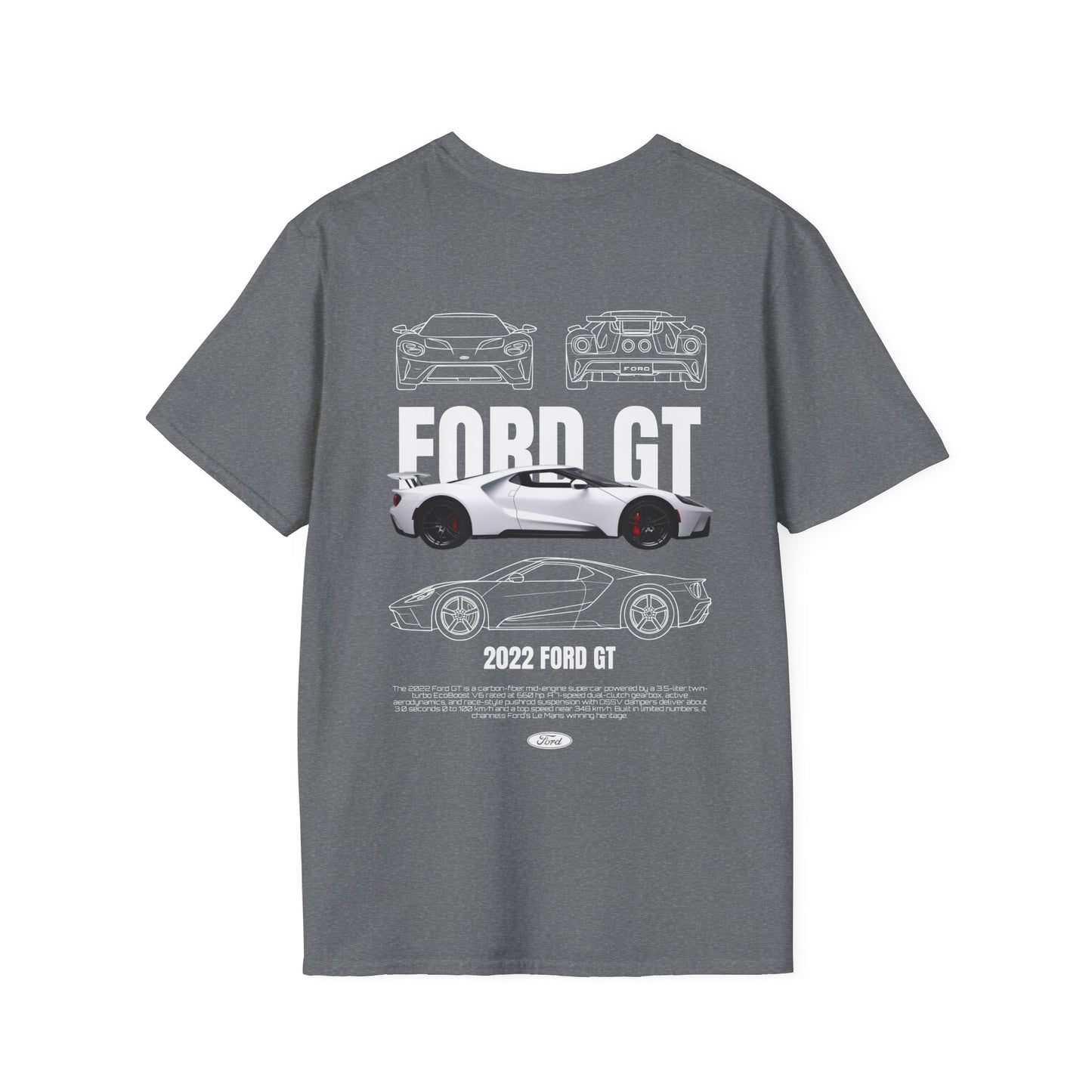 2022 FORD GT T-SHIRT (BACK PRINT)