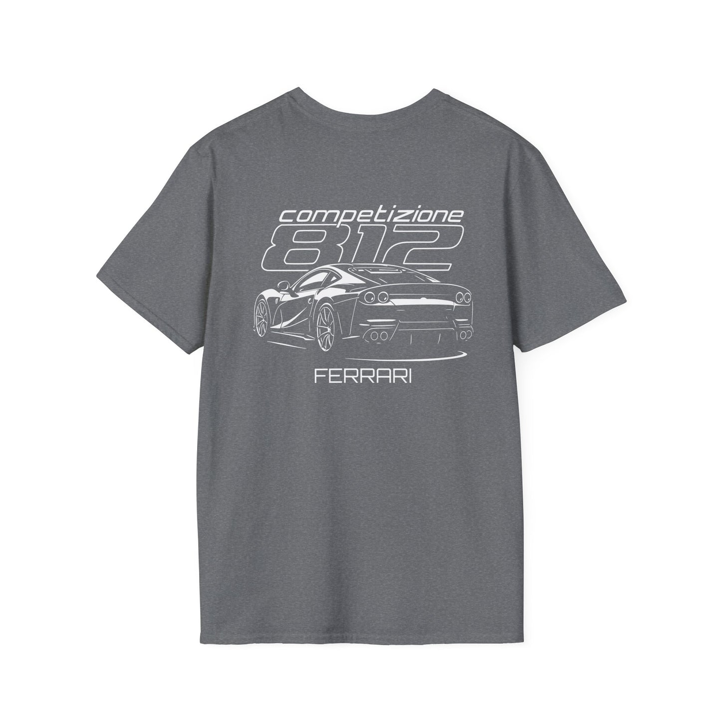 FERRARI 812 COMPETIZIONE T-SHIRT (BACK PRINT)