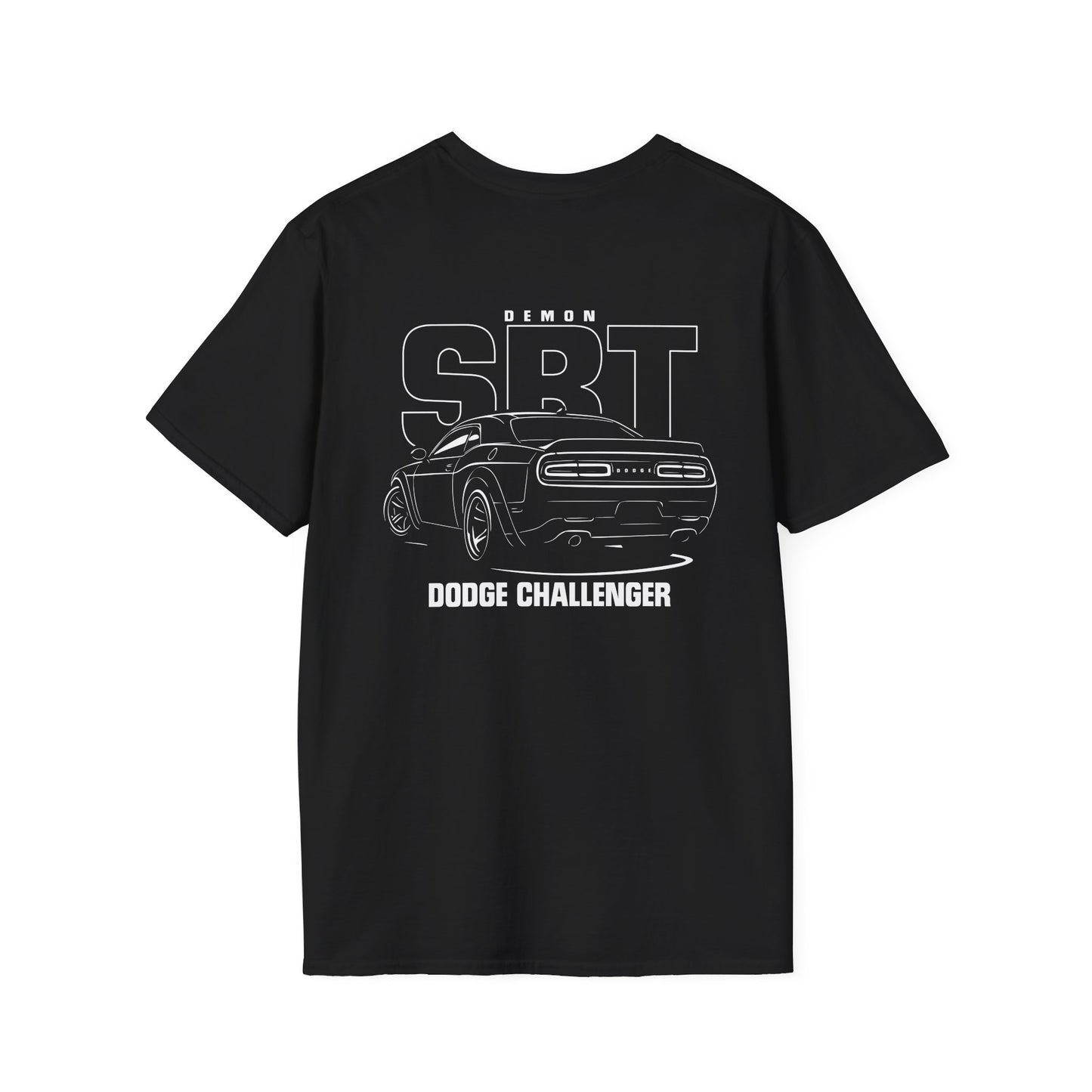 DODGE CHALLENGER SRT DEMON T-SHIRT (BACK PRINT)