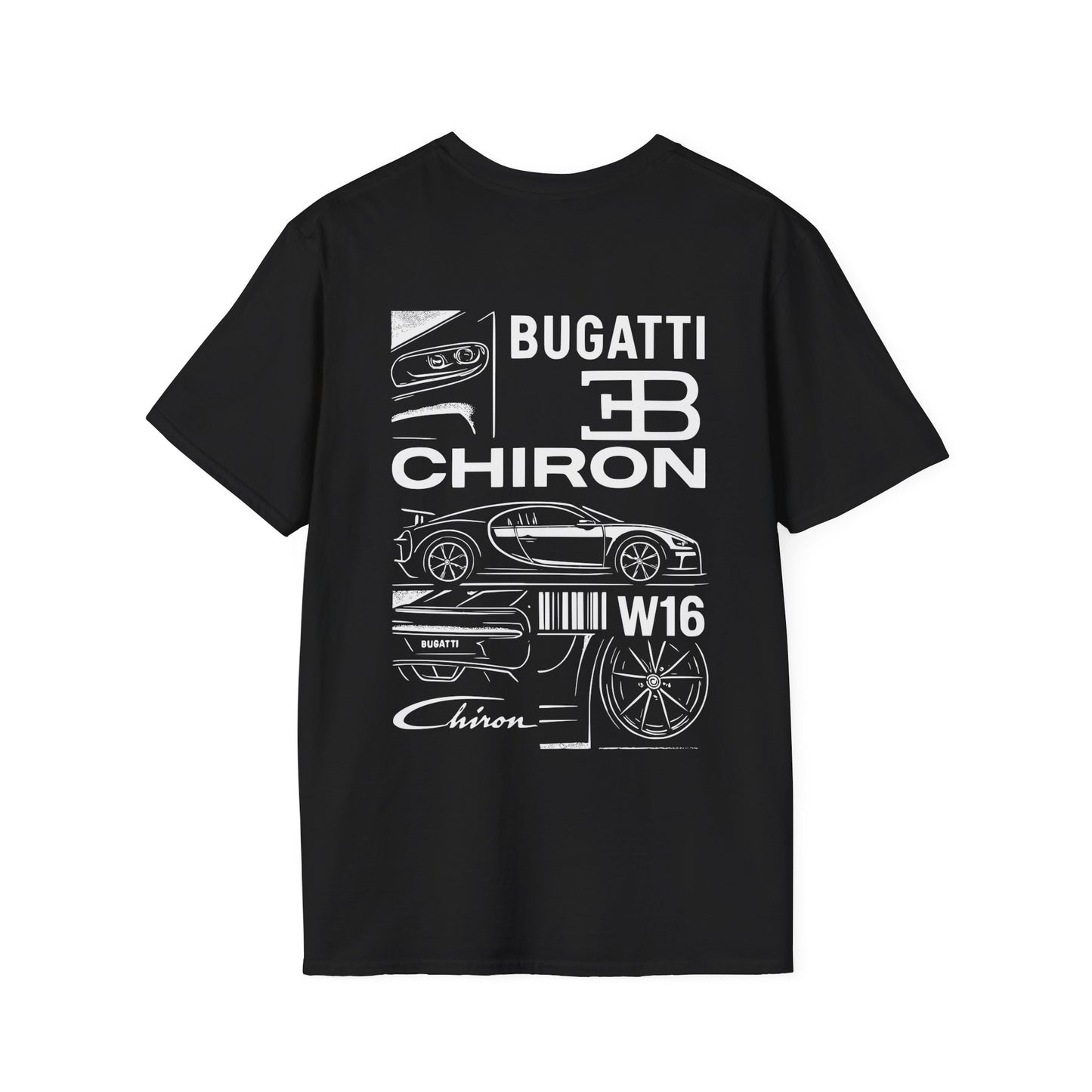 BUGATTI CHIRON T-SHIRT (BACK PRINT)