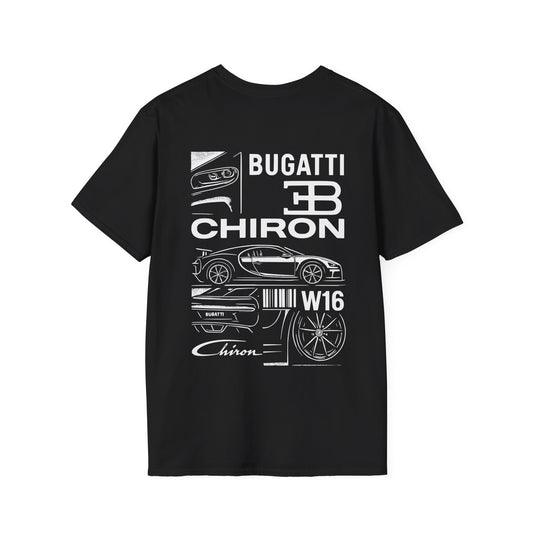 BUGATTI CHIRON T-SHIRT (BACK PRINT)
