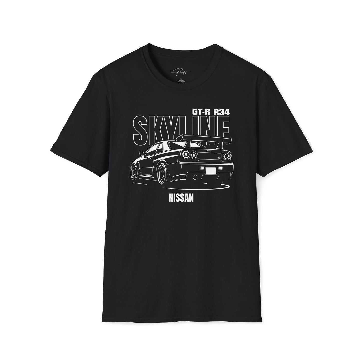 NISSAN SKYLINE GTR R34 T-SHIRT